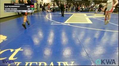 Rr Rnd 1 - Clay Blankenship, Mustang Bronco Wrestling Club vs Jacobi Holmes, Cowboy Wrestling Club