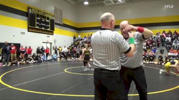 130 lbs 2nd Place Match - Carly Manternach, Cascade vs Dakota Hatchel, Vinton-Shellsburg