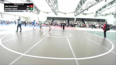 97-H2 lbs Rr Rnd 2 - Cris Villalobos, Manville vs Victoria Longo, North Brunswick Township
