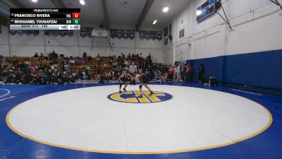 136 lbs Champ. Round 2 - Mussamel Yousafzai, Sobrato vs Francisco Rivera, Hollister