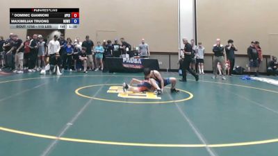 115 lbs Quarters - Dominic Giannoni, Apex vs Maximilian Truong, NOVA WC