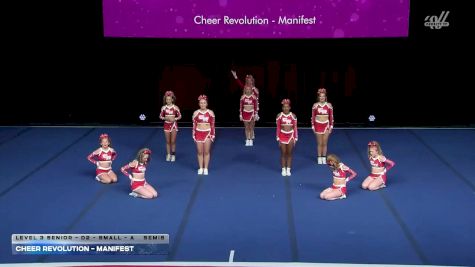 Cheer Revolution - Manifest [2026 L3 Senior - D2 - Small - A Semis] 2026 The D2 Summit