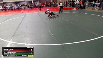 155 lbs Champ. Round 1 - Ella Saewert, NYM (New York Mills) vs Jziah Teed, St. Charles