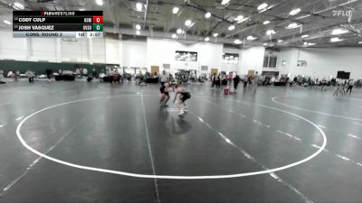 141 lbs Cons. Round 3 - Josh Vasquez, Grand Valley State vs Cody Culp, Central Missouri