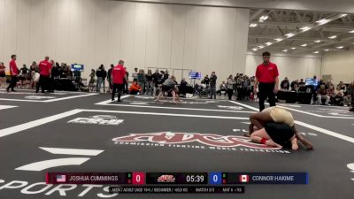Joshua Cummings vs Connor Hakime 2025 ADCC Niagara Open