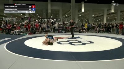 57 lbs Champ. Round 3 - Evan Sanati, Integrity Wrestling Club vs Drew Dolphin, Ranger Wrestling Club