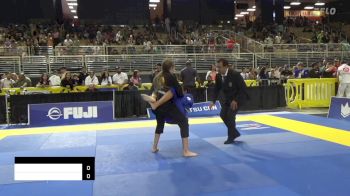 LILY ALEENA YATES vs AMANDA VICTORIA LAGUERRE CRESPO 2024 Pan Kids Jiu-Jitsu IBJJF Championship