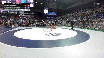 120 lbs Cons. Rd Of 32 - Camille Schult, IA vs Alexandra Stiltner, MI