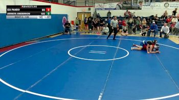 138 lbs Round 3 - Iza Pando, Willcox High School vs Ashaya Anderson, Valley Union High School