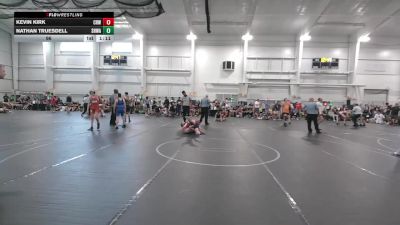 96 lbs Round 5 (8 Team) - Nathan Truesdell, SHWA vs Kevin Kirk, CrossRoads Wrestling