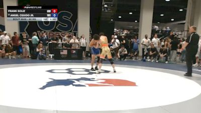 60 kg Champ. Rd Of 64 - Frank Soliz, Gold Rush Wrestling vs Angel Cejudo Jr., Valiant Wrestling Club