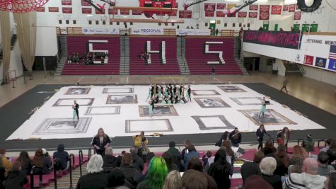 Victor HS "Victor NY" at 2025 WGI Guard Salem Regional