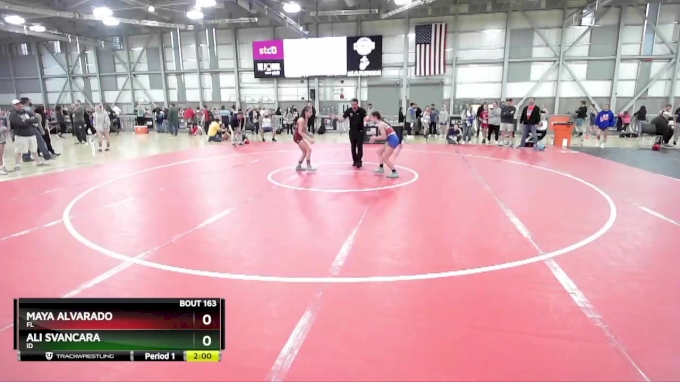 101 lbs Quarterfinal - Maya Alvarado, FL vs Ali Svancara, ID