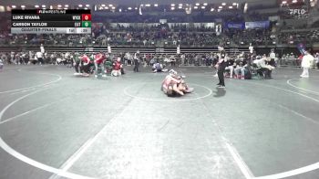 91 lbs Quarterfinal - Luke Rivara, Wyckoff vs Carson Taylor, Elite NJ
