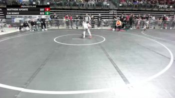 65 lbs Round Of 16 - Matthew Aponte, Scotch Plains - Fanwood vs Cai Sontz, Ruthless WC