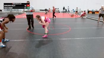 120/130 Round 3 - Cece Creer, Bison Takedown Club vs Harleigh Wiley, Pedraza