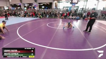 61 lbs Quarterfinal - Johnny Ekster, Spring Klein Wrestling Club vs Brooks Gamblin, Liberty Warriors Wrestling Club