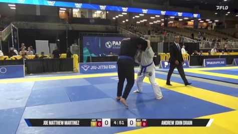 Andrew John Drain vs Joe Matthew Martinez 2025 Pan Jiu Jitsu IBJJF Championship