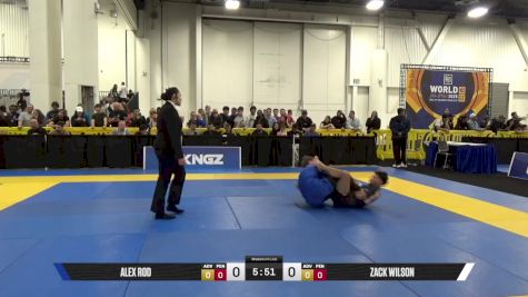 Zack Wilson vs Alex Rod 2025 World IBJJF Jiu-Jitsu No-Gi Championship