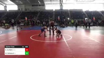 70 lbs Quarterfinal - Santi Guillent, SoCal Grappling vs Myles Satiacum, Team Aggression