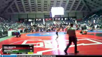 3 lbs Quarterfinal - Adonnis Sanchez, Coahulla Creek vs Paul Bessette, Morgan County