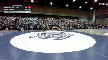 113 lbs Cons. Round 1 - Noah Forget, Inderkum vs Clayton DeGolyer, Fernley