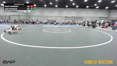 49 lbs Rr Rnd 2 - Wyatt Harrison, Jokers 9U vs Zane Robinson, Shootbox 9U