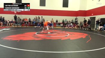 132 lbs Quarterfinal - Karson VanHeiden, Dike-New Hartford vs Keyten Jacobsen, Jesup