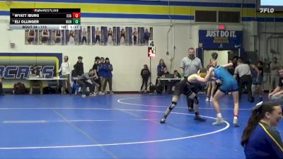 113 lbs Quarterfinal - Wyatt Iburg, Clear Creek-Amana vs Eli Ollinger, Vinton-Shellsburg