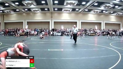 95 lbs Consi Of 16 #1 - Kevin Watson Jr, Kellogg vs Kaden Potter, St. Charles