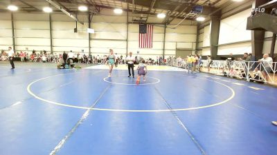132 lbs Round Of 16 - Juliana VanSlyke, Buffalo Valley Purple - HSG vs Kailin Sebert, She Kong - HSG