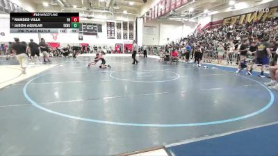 74-78 lbs 3rd Place Match - Jason Aguilar, Total Kaos Wrestling Club vs Ramses Villa, Riverside Rascals