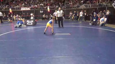 50 lbs Consy 1 - Clancy Smith, Pennridge vs Derrick Crawford, Oil City