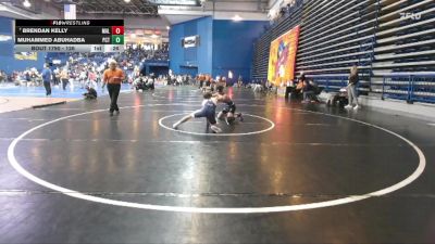 126 lbs Cons. Round 5 - Muhammed Abuhadba, Passaic County Tech vs Brendan Kelly, Malvern Prep