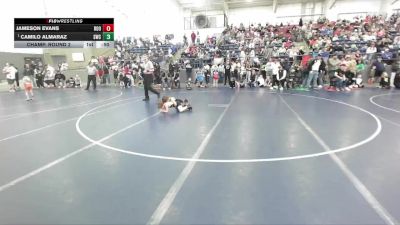 51 lbs Champ. Round 2 - Camilo Almaraz, Shootbox Wrestling Club vs Jameson Evans, Roosevelt