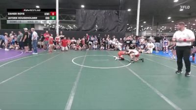 76 lbs Round 2 - Jayden Householder, Kings vs Zavier Roye, Capital City WC