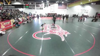 38-47 lbs Round 3 - Mila Lopez, So Cal Hammers vs Loki Camarena, So Cal Hammers
