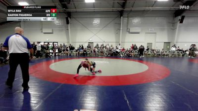 60 lbs Rr Rnd 3 - Myla Rau, Alpha Elite ES vs Easton Figueroa, Backyard Brawlers Black ES