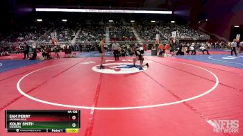 4A-126 lbs Cons. Round 1 - Kolby Smith, Sheridan vs Sam Perry, Jackson Hole