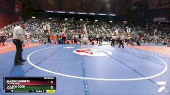 4A-182 lbs Semifinal - Colson Coon, Sheridan vs Jaxson Viergets, Thunder Basin
