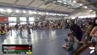 110 lbs Placement Matches (8 Team) - Rino Younker, BMM BBQ Belles vs Stella Harper, Not Plain Janes