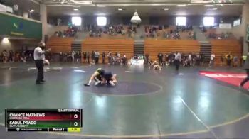 113 lbs Quarterfinal - Chance Mathews, Cherokee Trail vs Saoul Prado, Slam Academy