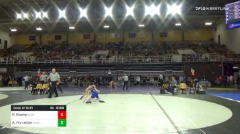 106 lbs Consolation - Ronnie Boone, Norfolk Collegiate School vs Alex Forrester, Mercersburg Academy