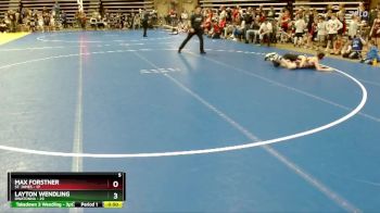 84 lbs Semis (4 Team) - Max Forstner, St. James vs Layton Wendling, Owatonna