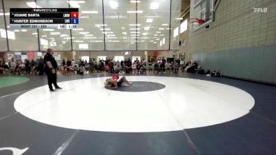 120 lbs Champ. Round 1 - JoJane Barta, Lakeland High School Wrestling vs Hunter Edmondson, Lakeland Wrestling Club