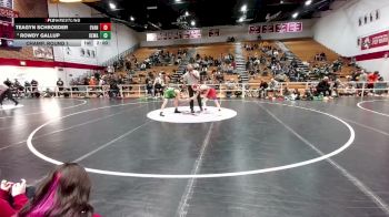 106 lbs Champ. Round 1 - Teagyn Schroeder, Evanston vs Rowdy Gallup, Kelly Walsh