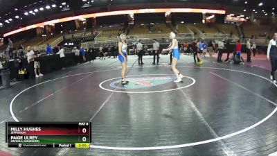 125 lbs Quarterfinal - Milly Hughes, Jefferson vs Paige Ulrey, Osceola (Kissimmee)