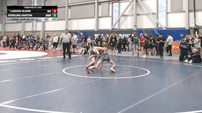 96 lbs Cons. Sub-rd Of 16 - Landon Glahn, Ellensburg Wrestling Club vs Sterling Huston, Ambush Wrestling