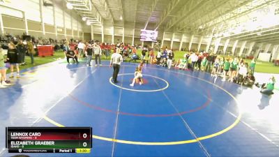 55 lbs Finals (2 Team) - Elizabeth Graeber, Idaho vs Lennox Caro, Team Wyoming