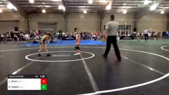 58 lbs Consolation - Jacob Gwin, Coweta vs Rushton Wood, South Central Punishers